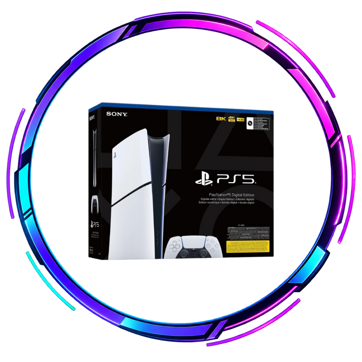 Sony PlayStation 5 Digital Edition Console – 825GB